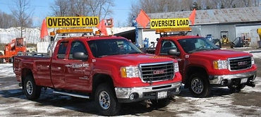 Oversize load pickup
